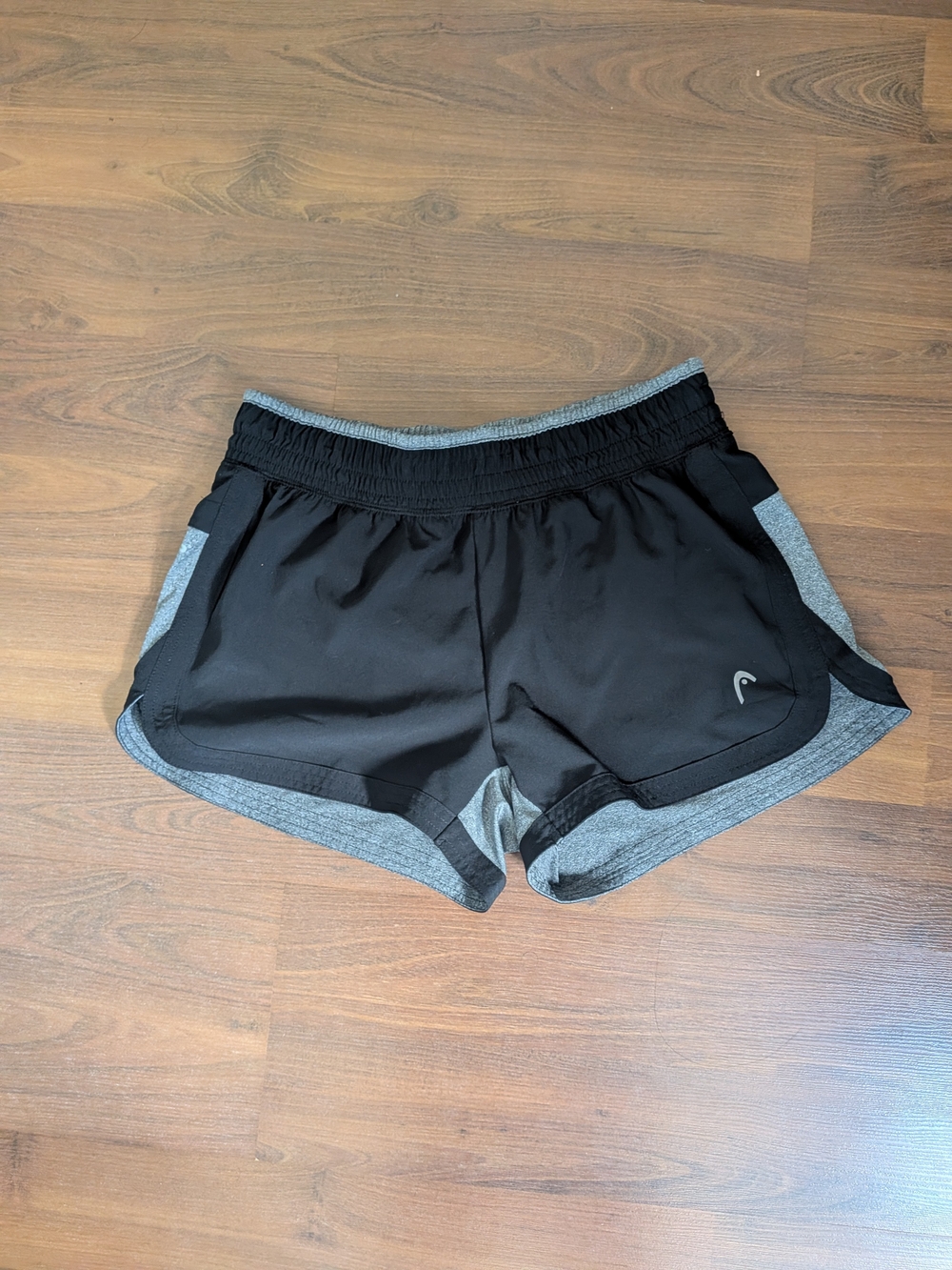 Head Women's Black Shorts with Lined Panty - Athletic Running Shorts